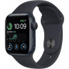 Apple Watch SE 2 GPS 40mm Midnight Aluminum Case w. Midnight S. Band - M/L (MNT83) - зображення 1