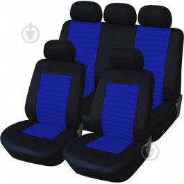 Auto Assistance Комплект чехлов на сиденья Auto Assistance универсал АА1800-2 черный с синим