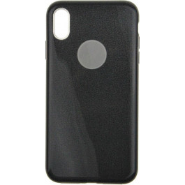 TOTO TPU Shine Case iPhone XS Max Black (F_77811)
