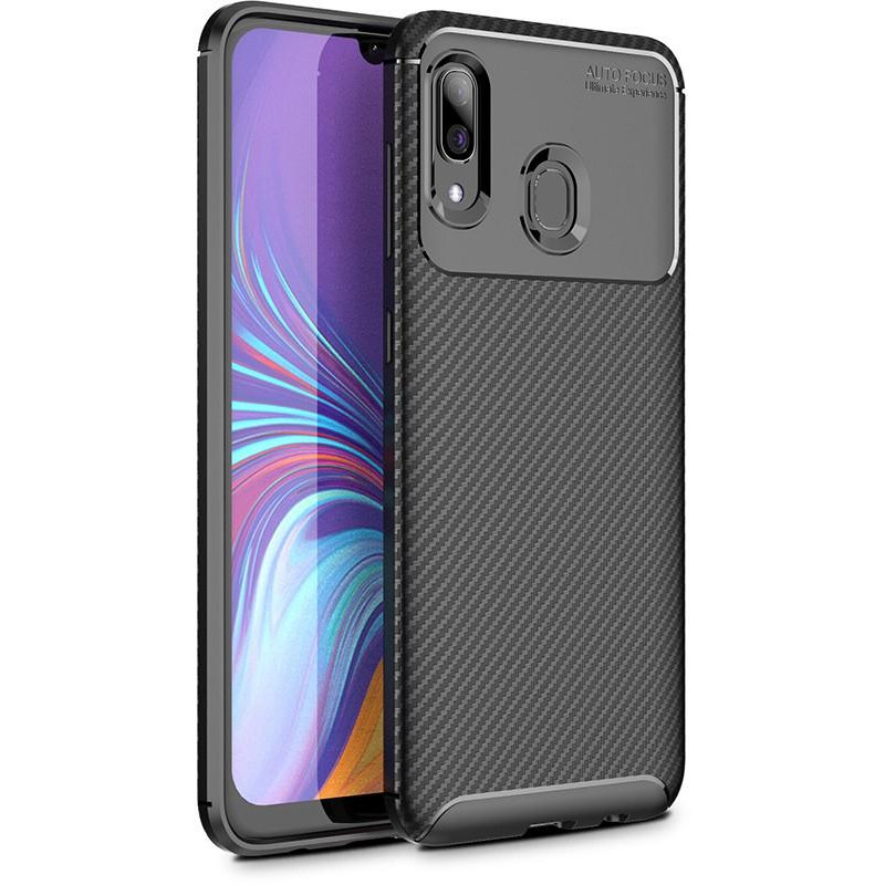 TOTO TPU Carbon Fiber 1,5mm Case Samsung Galaxy A30 Black (F_87150) - зображення 1