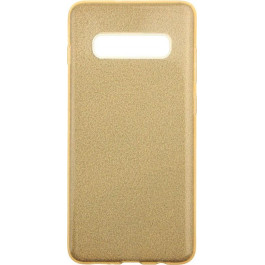 TOTO TPU Shine Case Samsung Galaxy S10+ Gold (F_87143)