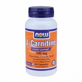 Now L-Carnitine 500 mg 60 caps