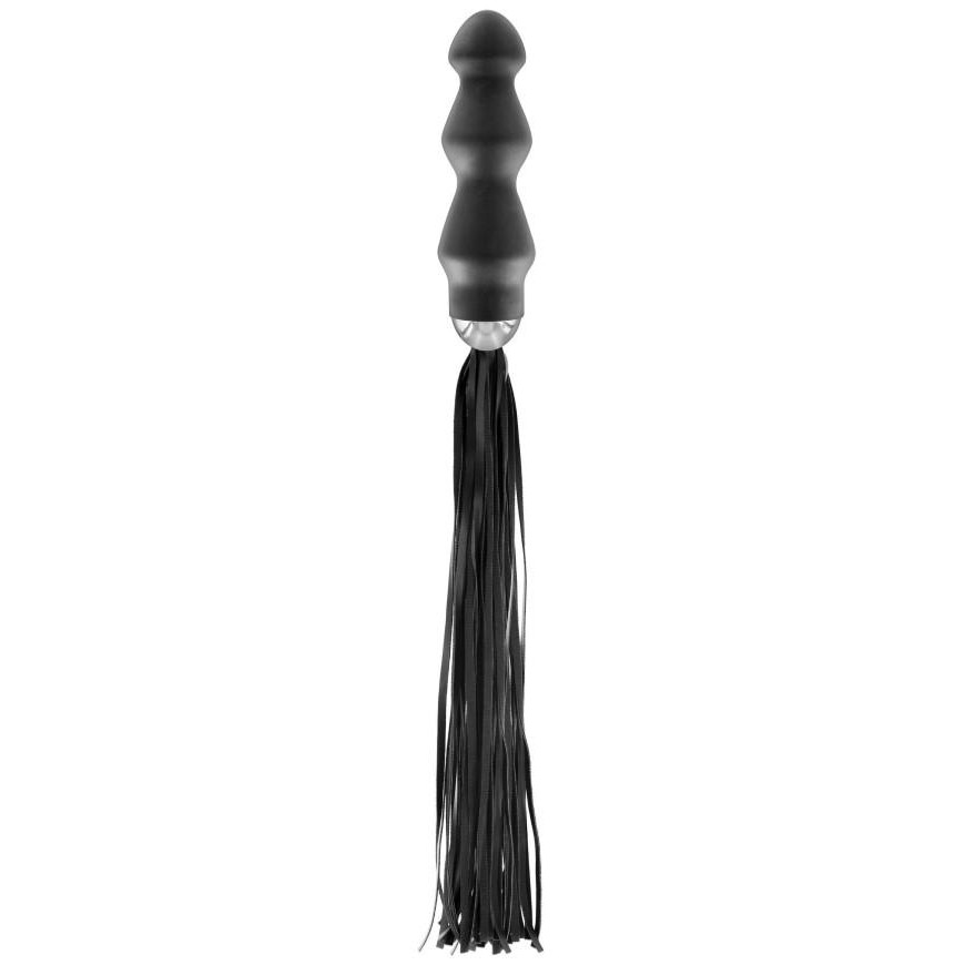 Fetish Tentation Fetish Tentation Whip with Plug Handle, черный (3479225704012) - зображення 1