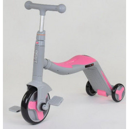 Best Scooter Grey/Pink (90793)
