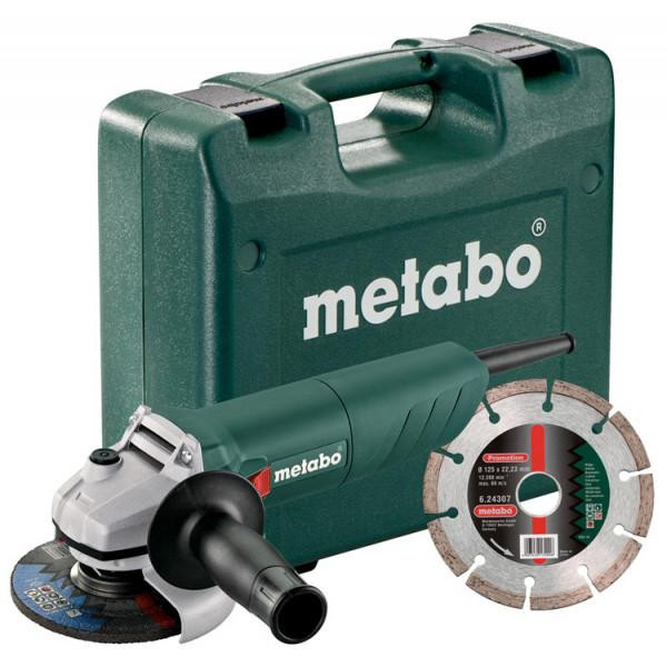 Metabo W 750-125 Set (601231510) - зображення 1