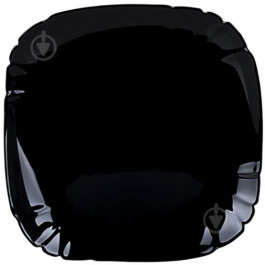 Luminarc Тарелка суповая Lotusia Black 20,5см квадрат (P7064)
