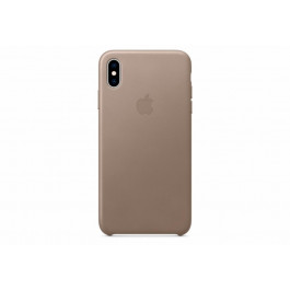   Apple iPhone XS Max Leather Case - Taupe (MRWR2)