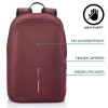 XD Design Bobby Soft Anti-Theft Backpack / red (P705.794) - зображення 10