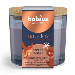   Bolsius Свічка у склянці  True Joy-Winter Edition 66/83 з пробкою аромат Зимовий ліс (8717847156945)