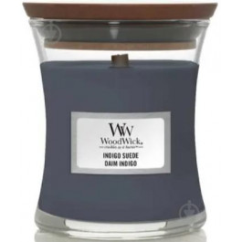   WoodWick Свічка ароматична  Mini Indigo suede 85 г (5038581121437)