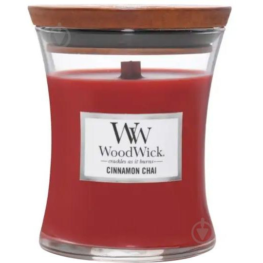 WoodWick Свічка ароматична  Mini Cinnamon Chai 85 г (5038581056456) - зображення 1