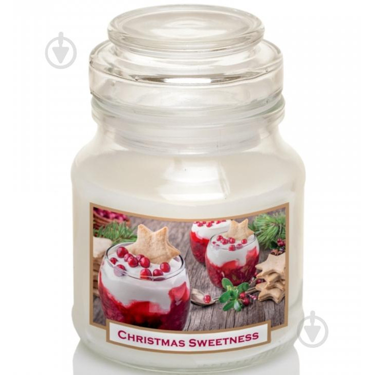 Bartek Candles Свічка ароматична  Різдвяні солодощі 130 г (5901685060905) - зображення 1