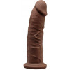 Silexd Фаллоимитатор Silexd Premium Silicone Dildo Model 2 Size 7.5, коричневый (8433345220680) - зображення 1