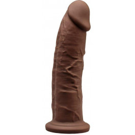 Silexd Фаллоимитатор Silexd Premium Silicone Dildo Model 2 Size 7.5, коричневый (8433345220680)