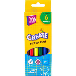 Cool For School Фломастеры Create, 6 цветов (CF15215)