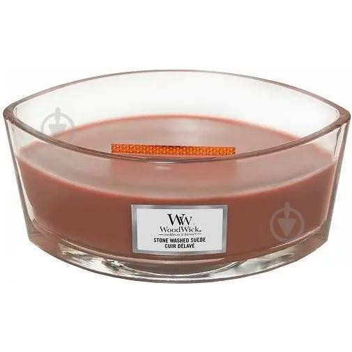 WoodWick Stone Washed Suede парфумована свічка 1.35 G (5038581102993) - зображення 1