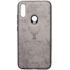 TOTO Deer Shell With Leather Effect Case Xiaomi Redmi Note 7 Grey (F_93750) - зображення 1