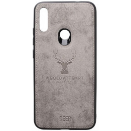 TOTO Deer Shell With Leather Effect Case Xiaomi Redmi Note 7 Grey (F_93750)