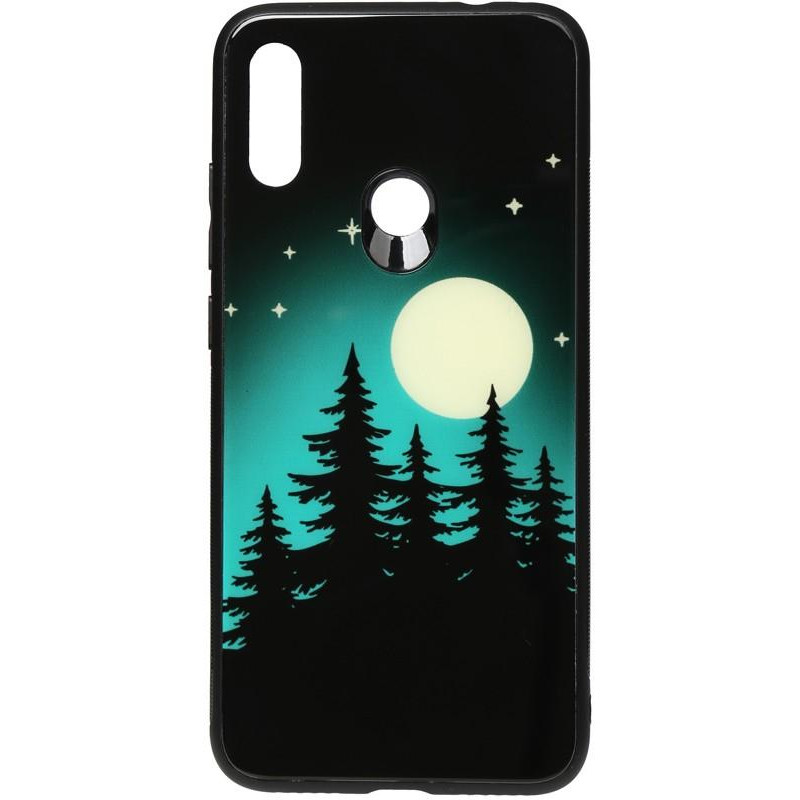 TOTO Night Light Print Glass Case Xiaomi Redmi Note 7 Full Moon (F_96135) - зображення 1