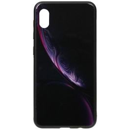 TOTO Print Glass Space Case Huawei Y5 2019 Black (F_96222)