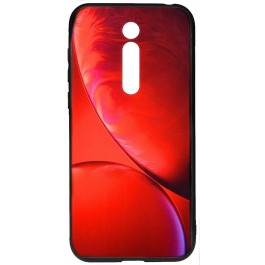 TOTO Print Glass Space Case Xiaomi Mi 9T/Mi 9T Pro/Redmi K20/K20 Pro Rubin Red (F_98533)