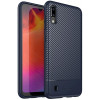 iPaky Carbon Fiber Series/TPU Case With Carbon Fiber Samsung Galaxy M10 Blue - зображення 1