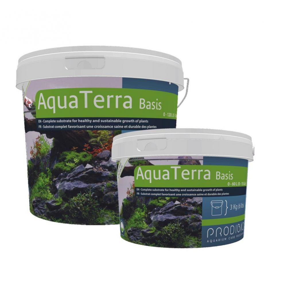Prodibio Питательный грунт для аквариумов с растениями  AquaTerra Basis 3 кг (3594200010145) - зображення 1
