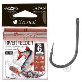   Mikado Sensual River Feeder / Black Nickel / №12 / 10pcs (HS800-12DB)