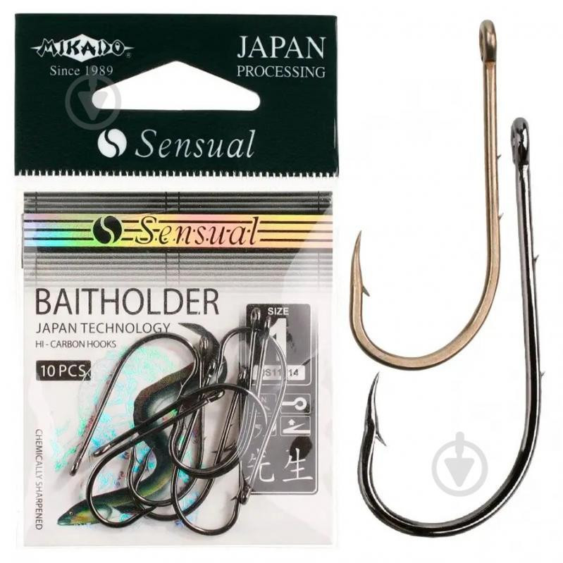 Mikado Sensual Baitholder / bronze / №01 / 10pcs (HS11014-1BR) - зображення 1