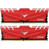 TEAM 16 GB (2x8GB) DDR4 3600 MHz Vulcan Z Red (TDZRD416G3600HC18JDC01) - зображення 1