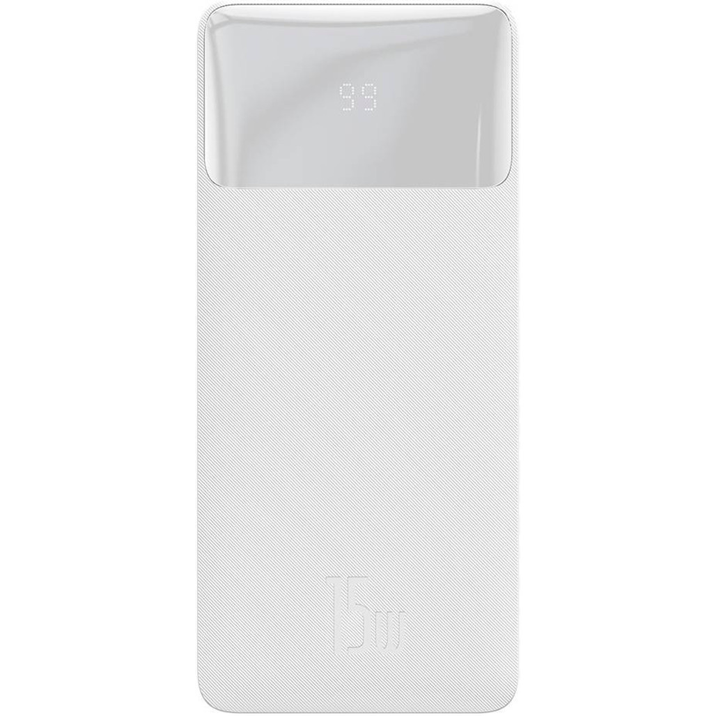 Baseus Bipow Overseas 15W 10000mAh White (PPBD050002) - зображення 1