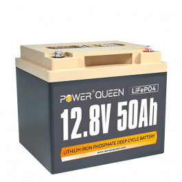 Power Queen 12.8V 50Ah LiFePO4 (12.8V50Ah)