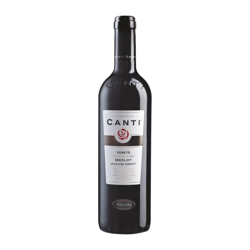 Canti Вино  Merlot Veneto Medium Sweet (0,75 л) (BW32781) - зображення 1