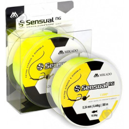 Mikado Sensual N.G. Carp yellow / 0.24mm 300m  6.44kg (ZSN110-300-024)