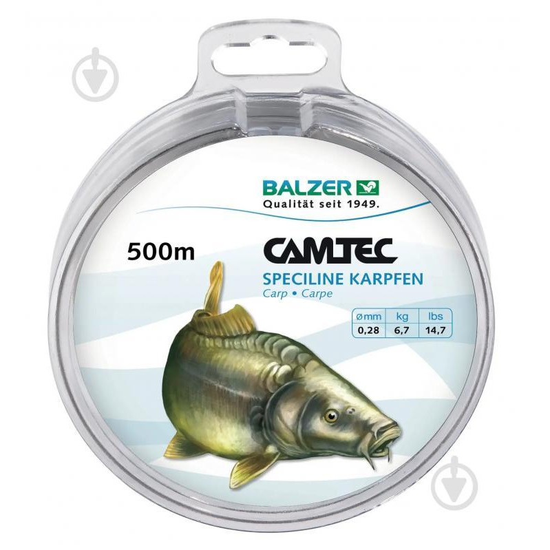 Balzer Camtec Carp (0.25mm 500m 5.8kg) - зображення 1