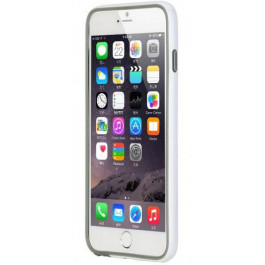   ROCK Duplex Slim Guard Bumper White iPhone 6 Plus (RDSGB6PLW)