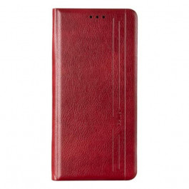 Gelius Book Cover Leather New Samsung A037 A03S Red (88308)