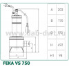 DAB FEKA VS 750 M-A - зображення 3