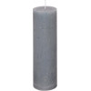  Свеча Рустик цилиндр серый 5,5x20 см Фитор - зображення 1