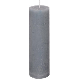  Свеча Рустик цилиндр серый 5,5x20 см Фитор