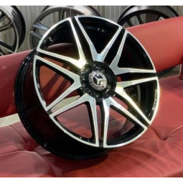 REPLAY Mercedes MR874 GLOSS-BLACK-WITH-MACHINED-FACE (R19 W8.0 PCD5x112 ET52 DIA66.5)