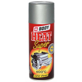 Body BODY Фарба високотемпературна 400мл (аерозоль сріблястий 418)