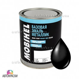 Mobihel 202 TOYOTA ASTRAL BLACK UNI Автоемаль (автофарба) базова металік Mobihel 1л