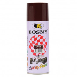 Bosny Фарба аерозольна акрилова Bosny №29 червоно-коричнева (RAL 3009) 400 мл