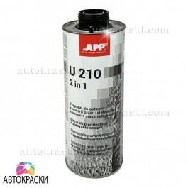 Auto-Plast Produkt (APP) APP U210 Засіб для захисту кузова та герметик 2 in 1чорний 1л