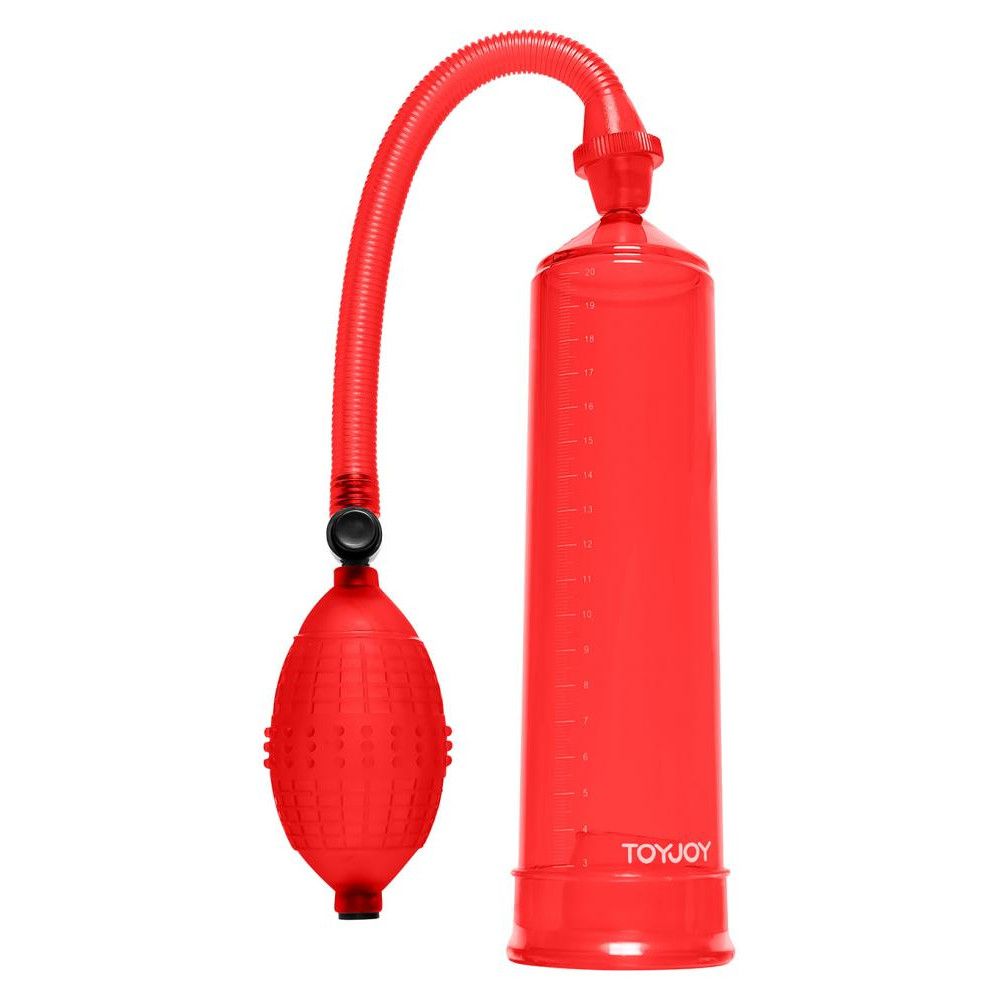 Toy Joy Вакуумная помпа Pressure Pleasure Pump, красная (8713221015686) - зображення 1