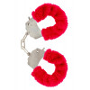 Toy Joy Наручники Furry Fun Cuffs, красные (8713221063397) - зображення 1