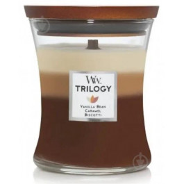 WoodWick Свічка ароматична  Medium Trilogy Cafe Sweets 275 г (5038581054247)