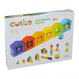 Левеня Cubica Цветные домики (14866)