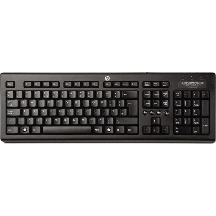 HP Classic Wired Keyboard (WZ972AA) - зображення 1